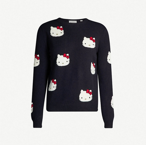 Chinti & Parker Hello Kitty Cashmere Sweater - Picture 6 of 8